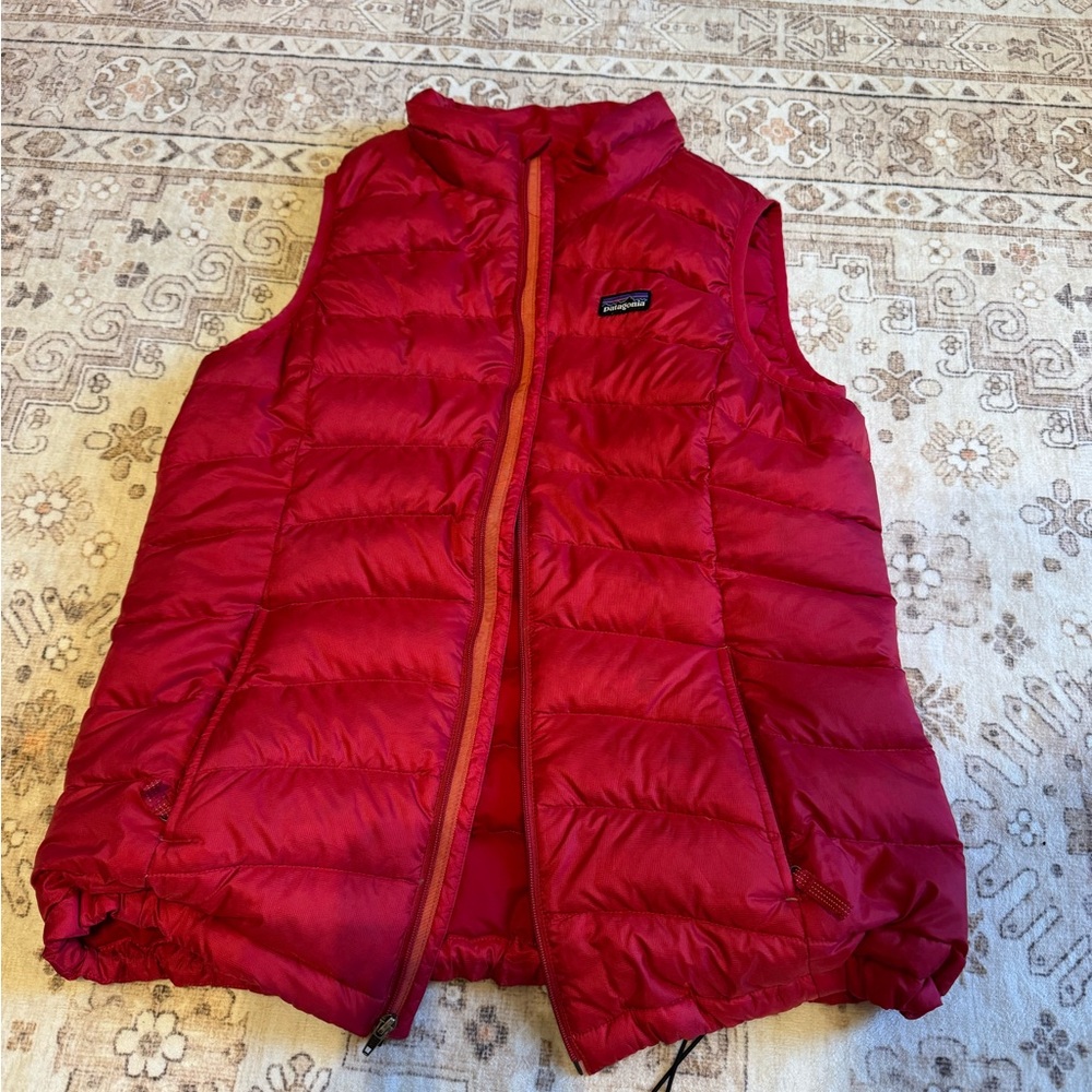 Patagonia Girls' Down Sweater Vest - pink